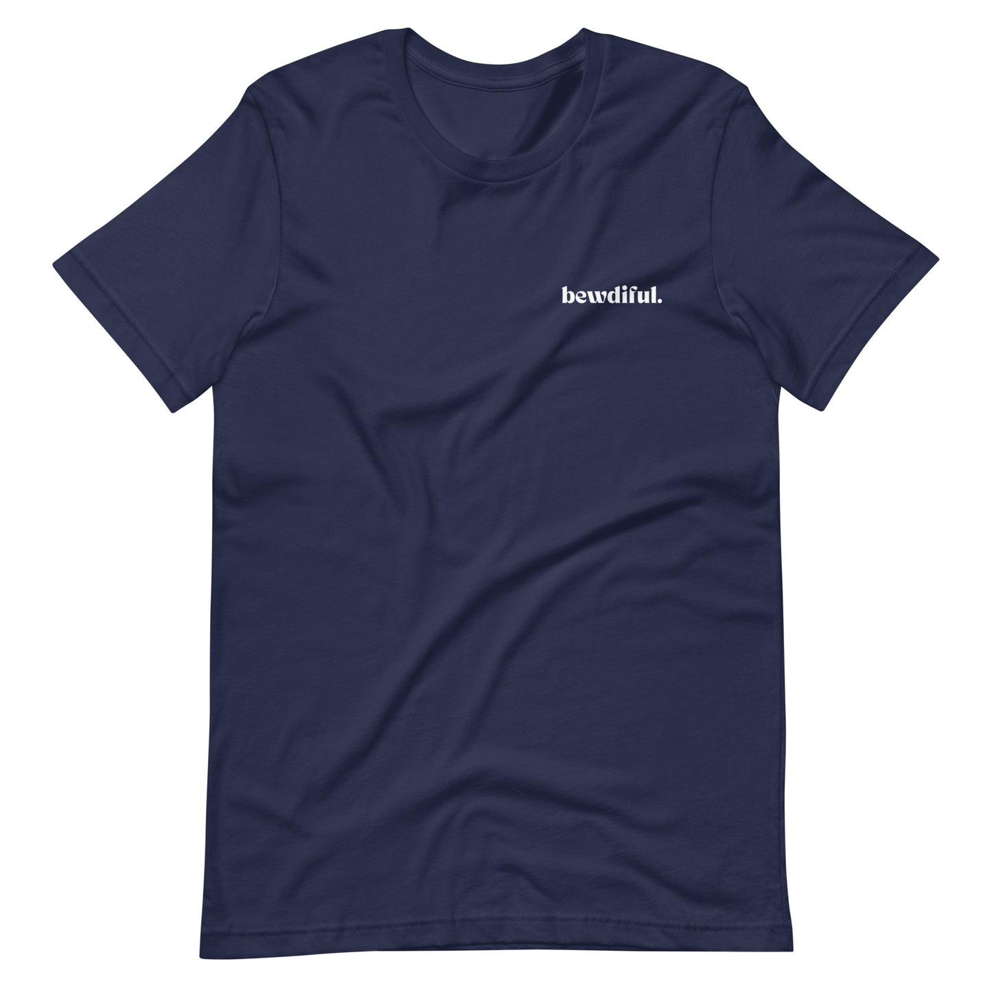 BEWDIFUL™ MINIMALIST TEE - Unisex (Available in black or navy)