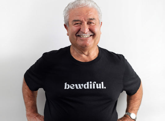 BEWDIFUL™ BOLD TEE - Lightweight Unisex (Available in black or navy)
