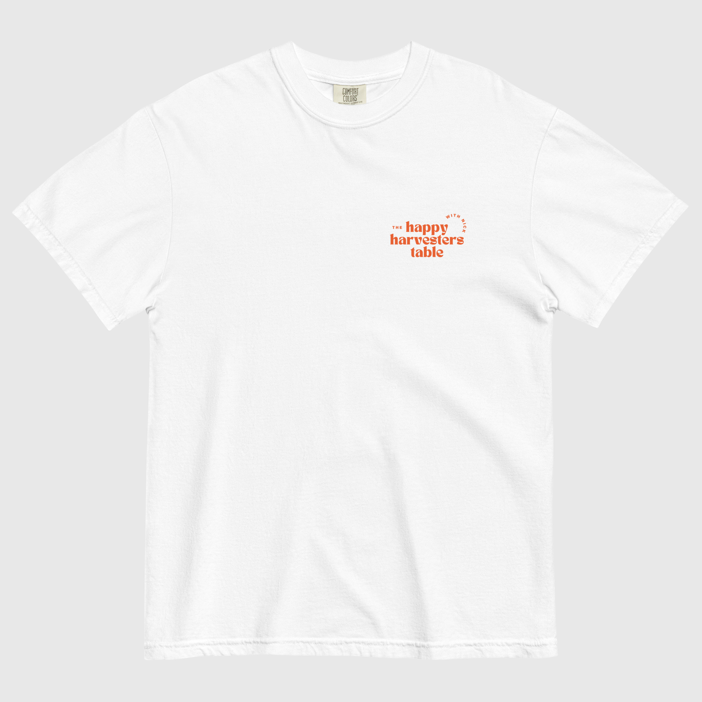 THE HAPPY HARVESTER'S TABLE TEE - Unisex (Natural White)